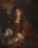 KNELLER Godfrey Portrait Of A Young Gentleman Seated At A Table KNELLER Godfrey Portrait Of A Young Gentleman Seated At A Table
