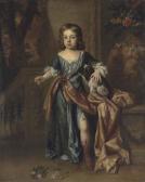 KNELLER Godfrey Portrait Of Francis KNELLER Godfrey Portrait Of Francis