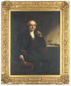 KNIGHT John Prescot Portrait Of Lestock Peach Wilson, Seated, Three-quarterlength KNIGHT John Prescot Portrait Of Lestock Peach Wilson, Seated, Three-quarterlength