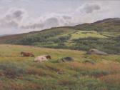 KNIGHT Joseph A Green Hillside KNIGHT Joseph A Green Hillside