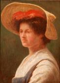 KNIGHT Joseph Head Of A Woman KNIGHT Joseph Head Of A Woman