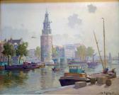 KNIKKER Jan II Canal Scene KNIKKER Jan II Canal Scene