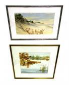 KNOWLES Judy First A Beach Scene KNOWLES Judy First A Beach Scene