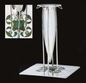 KNOX Archibald A 'cymric' Silver And Enameled Vase KNOX Archibald A 'cymric' Silver And Enameled Vase