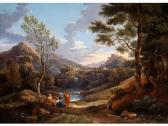 KOCH Anton Joseph Arkadische Landschaft Mit Antiker Hirtenstaffage KOCH Anton Joseph Arkadische Landschaft Mit Antiker Hirtenstaffage