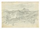 KOCH Anton Joseph Olevano Und Civitella Von Süden KOCH Anton Joseph Olevano Und Civitella Von Süden