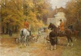 KOCH Georg Ausritt Zur Parforce-jagd KOCH Georg Ausritt Zur Parforce-jagd