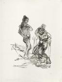 KOKOSCHKA Oskar Deux Personnages KOKOSCHKA Oskar Deux Personnages