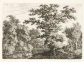 KOLBE Carl Wilhelm I Flötenspieler Und Rind In Einer Flußlandschaft KOLBE Carl Wilhelm I Flötenspieler Und Rind In Einer Flußlandschaft