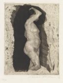 KOLLWITZ Käthe Stehender Weiblicher Akt KOLLWITZ Käthe Stehender Weiblicher Akt