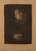 KOLLWITZ Kathe Arbeiterfrau Im Profil Links KOLLWITZ Kathe Arbeiterfrau Im Profil Links