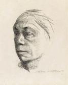 KOLLWITZ Kathe Kleines Selbstbildnis Nach Links KOLLWITZ Kathe Kleines Selbstbildnis Nach Links