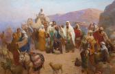 KOMAROV Nikolaï The Caravan In The Desert KOMAROV Nikolaï The Caravan In The Desert