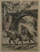 KOMJATI Julius A Spanish Flight Into Egypt, Toledo In The Background KOMJATI Julius A Spanish Flight Into Egypt, Toledo In The Background