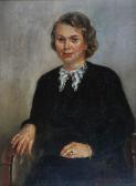 KONARZEWSKI Ludwik Portret Kobiety KONARZEWSKI Ludwik Portret Kobiety
