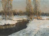 KORECKI Wiktor River Among The Snow KORECKI Wiktor River Among The Snow