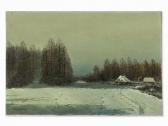 KORECKI Wiktor Winter Landscape KORECKI Wiktor Winter Landscape