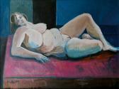 KORNBERGER Alfred Liegender Weiblicher Akt KORNBERGER Alfred Liegender Weiblicher Akt