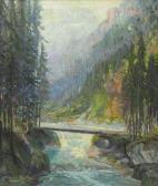 KORTHAUS Carl Adolf Berglandschaft KORTHAUS Carl Adolf Berglandschaft