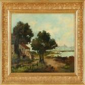 KOTSCH Theodor Summer Landscape Withcountry Houses KOTSCH Theodor Summer Landscape Withcountry Houses