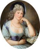 KRAFFT-STEINER Barbara Portrait Of Countess Marie Ernestine Esterhazy-starhemberg KRAFFT-STEINER Barbara Portrait Of Countess Marie Ernestine Esterhazy-starhemberg