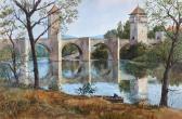 KRAMER James The Bridge At Cahors KRAMER James The Bridge At Cahors