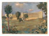 KRAUSE Heinrich Futuristic Building Complex KRAUSE Heinrich Futuristic Building Complex