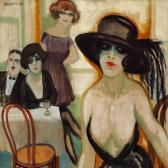 KRISTIANS Antonius Johannes Scene Froma French Café, C KRISTIANS Antonius Johannes Scene Froma French Café, C