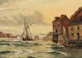 KROHN J. A Norwegian Seascape KROHN J. A Norwegian Seascape