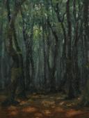 KRUCHEN Medardus Blick In Den Grafenberger Wald KRUCHEN Medardus Blick In Den Grafenberger Wald
