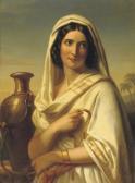 KRUSEMAN JAN ADAM JANSZOON Rebecca Met De Geschenken Van Eliëzer: An Oriental Beauty KRUSEMAN JAN ADAM JANSZOON Rebecca Met De Geschenken Van Eliëzer: An Oriental Beauty