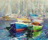 kuchinov yuri Moored Boats kuchinov yuri Moored Boats