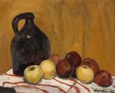 KUHN Walt Jug With Apples KUHN Walt Jug With Apples