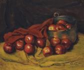 KUHN Walt Red Apples And Copper Kettle KUHN Walt Red Apples And Copper Kettle