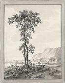 KUIPERS Dirk Flusslandschaft Mit Kähnen - Flusslandschaft Mit Weidendem Vieh KUIPERS Dirk Flusslandschaft Mit Kähnen - Flusslandschaft Mit Weidendem Vieh