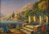 KUJAL Paul Mediterrane Sommerliche Landschaft KUJAL Paul Mediterrane Sommerliche Landschaft