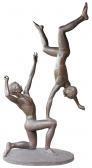 KULIKOV Jevgenji Group Of Two Acrobats KULIKOV Jevgenji Group Of Two Acrobats