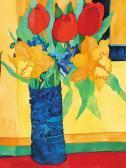 KULYK Karen Spring Flowers In A Chinese Vase KULYK Karen Spring Flowers In A Chinese Vase