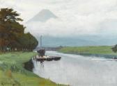 KUNISHIRO Mitsutani Lake Below Mount Fuji KUNISHIRO Mitsutani Lake Below Mount Fuji