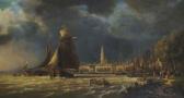 KUWASSEG Charles Euphrasie Gathering At The Port KUWASSEG Charles Euphrasie Gathering At The Port