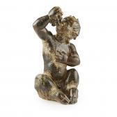 KYHN Knud For Royal Copenhagen Stoneware Satyr Figure KYHN Knud For Royal Copenhagen Stoneware Satyr Figure