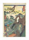 KYOSAI Kawanabe Scenes Of Famous Places Along The Tokaido Road KYOSAI Kawanabe Scenes Of Famous Places Along The Tokaido Road