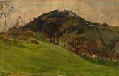 L EPLATTENIER Charles Paysage D'alpe L EPLATTENIER Charles Paysage D'alpe