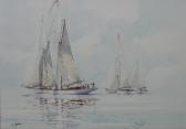 L'HOSTIS Guy 'puritan Tempo Blanc' - Yachts At Anchor Off The French Riviera L'HOSTIS Guy 'puritan Tempo Blanc' - Yachts At Anchor Off The French Riviera