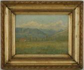 L'HUILLIER Eugène Louis Les Voirons, Etrembière, Vue Prise Depuis Laney L'HUILLIER Eugène Louis Les Voirons, Etrembière, Vue Prise Depuis Laney