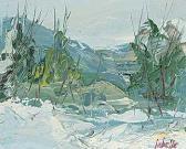 LABELLE Fernand Untitled - Winter Landscape LABELLE Fernand Untitled - Winter Landscape