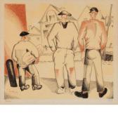 LABOUREUR Jean Emile Les Pecheurs Et Le Mousse LABOUREUR Jean Emile Les Pecheurs Et Le Mousse