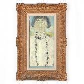 LACHIEZE-REY Henri Portrait Au Collier Noir LACHIEZE-REY Henri Portrait Au Collier Noir