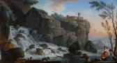 LACROIX DE MARSEILLE Charles-Francois Vue Imaginaire De La Fontaine Du Vaucluse LACROIX DE MARSEILLE Charles-Francois Vue Imaginaire De La Fontaine Du Vaucluse