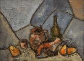 LADOMORZI Gennaro Serafino Nature Morte À La Dorade LADOMORZI Gennaro Serafino Nature Morte À La Dorade